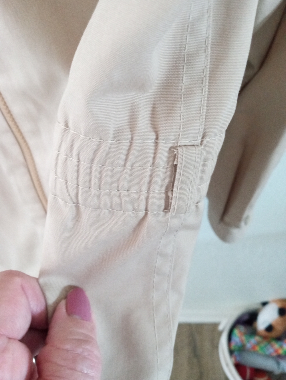 LONDON FOG Vintage Rain/Shine Canvas Tan Jacket | 13/14 - Picture 6 of 10